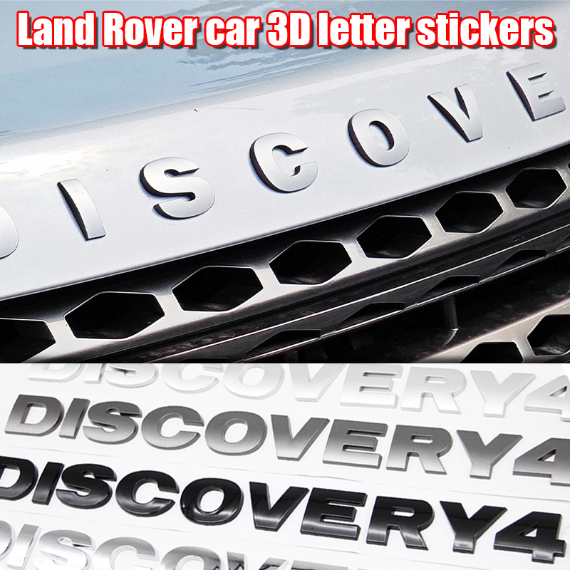 3D ABS Discovery 4 Letters Car - Outdoor Sport Logo บทวิจารณ์และราคา