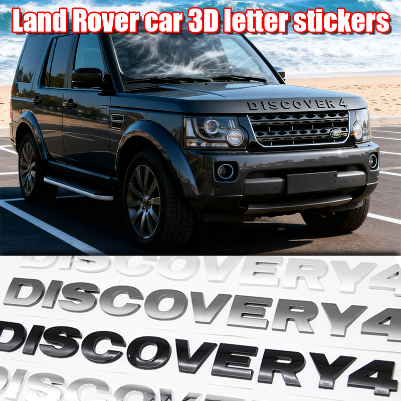 3D ABS Discovery 4 Letters Car - Outdoor Sport Logo บทวิจารณ์และราคา